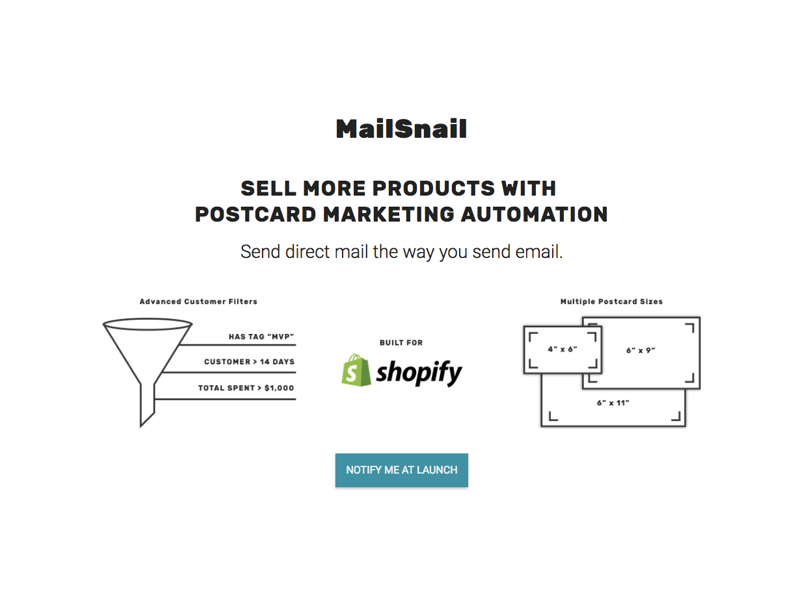 MailSnail for Shopify